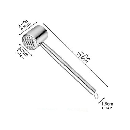Multifunction Meat Hammer Meat Tenderizer Portable Steak Pork Tools Two Sides Loose Stainless Steel Hammer Kitchen Cooking Tools Multifunction Meat Hammer Meat Tenderizer Portable Steak Pork Tools Two Sides Loose Stainless Steel Hammer Kitchen Cooking Tools