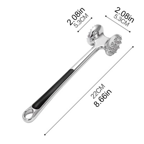 Multifunction Meat Hammer Meat Tenderizer Portable Steak Pork Tools Two Sides Loose Stainless Steel Hammer Kitchen Cooking Tools Multifunction Meat Hammer Meat Tenderizer Portable Steak Pork Tools Two Sides Loose Stainless Steel Hammer Kitchen Cooking Tools