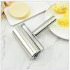 1pc, Baker Roller, 360 Degree Rolling Baker Roller, Stainless Steel Roller For Baking, Creative Stainless Steel Dough Roller, Non-stick Pastry Roller,